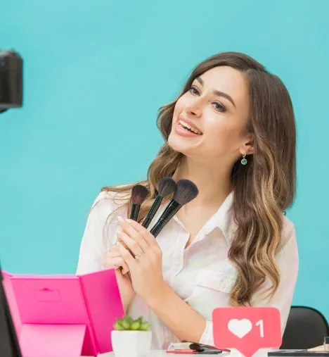 Beauty influencer